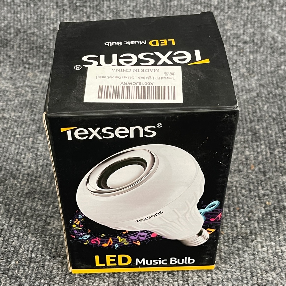 LED Color Changing Light Bulb w Bluetooth - Picture 3 of 6